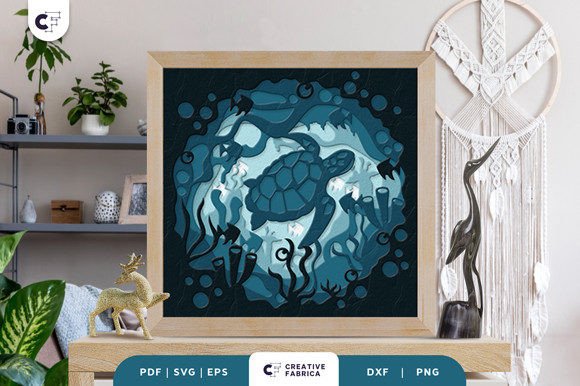Bringing the Ocean to Life: A Complete Guide to Sea Turtle 3D Shadow Box Paper Cutting