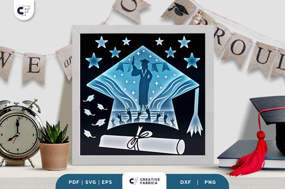 Crafting Depth: A Practical Look at the Graduation 3D Shadow Box Paper Cut