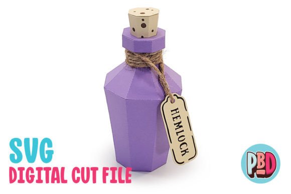Crafting Mystery: The Hemlock Potion 3D Papercraft Experience