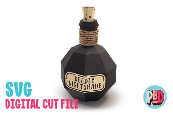 Crafting the Perfect Halloween Prop: A Guide to the Deadly Nightshade 3D Papercraft Potion