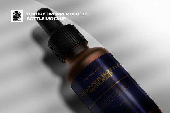 Elevating Brand Perception with a Luxury 3D Dropper Bottle Mockup