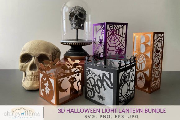 Evaluating the 3D Halloween Spooky Light Lantern Bundle for Seasonal Decor Projects