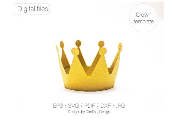 Princess Crown SVG: Design Your 3D Tiara