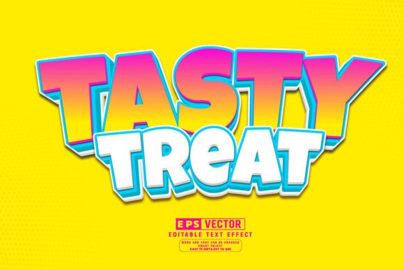 Revolutionizing Design: The Power of Tasty Tread 3D Editable Text Effect Vect
