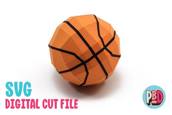 Strategic Design: Leveraging Basketball 3D Papercraft for Tangible Branding and Decor
