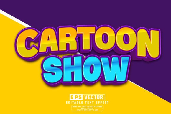 Unlocking Professional Animation Styles with the Cartoon Show 3d Editable Text Effect Vec